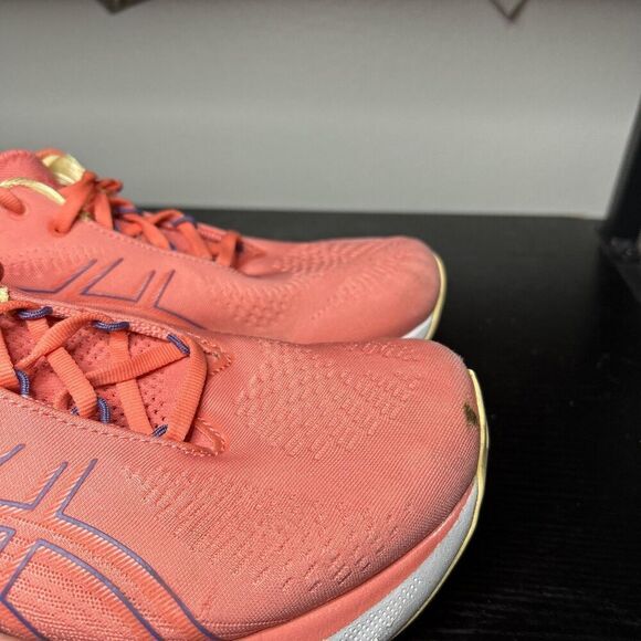 Asics Gel Nimbus 25 Women’s Size 9 Pink Running Shoes Sneakers - Picture 4 of 14